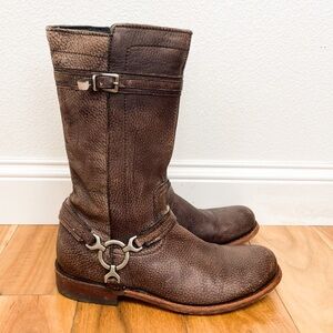 Cuadra Exotic Handmade Deer Hide Boots Size 6